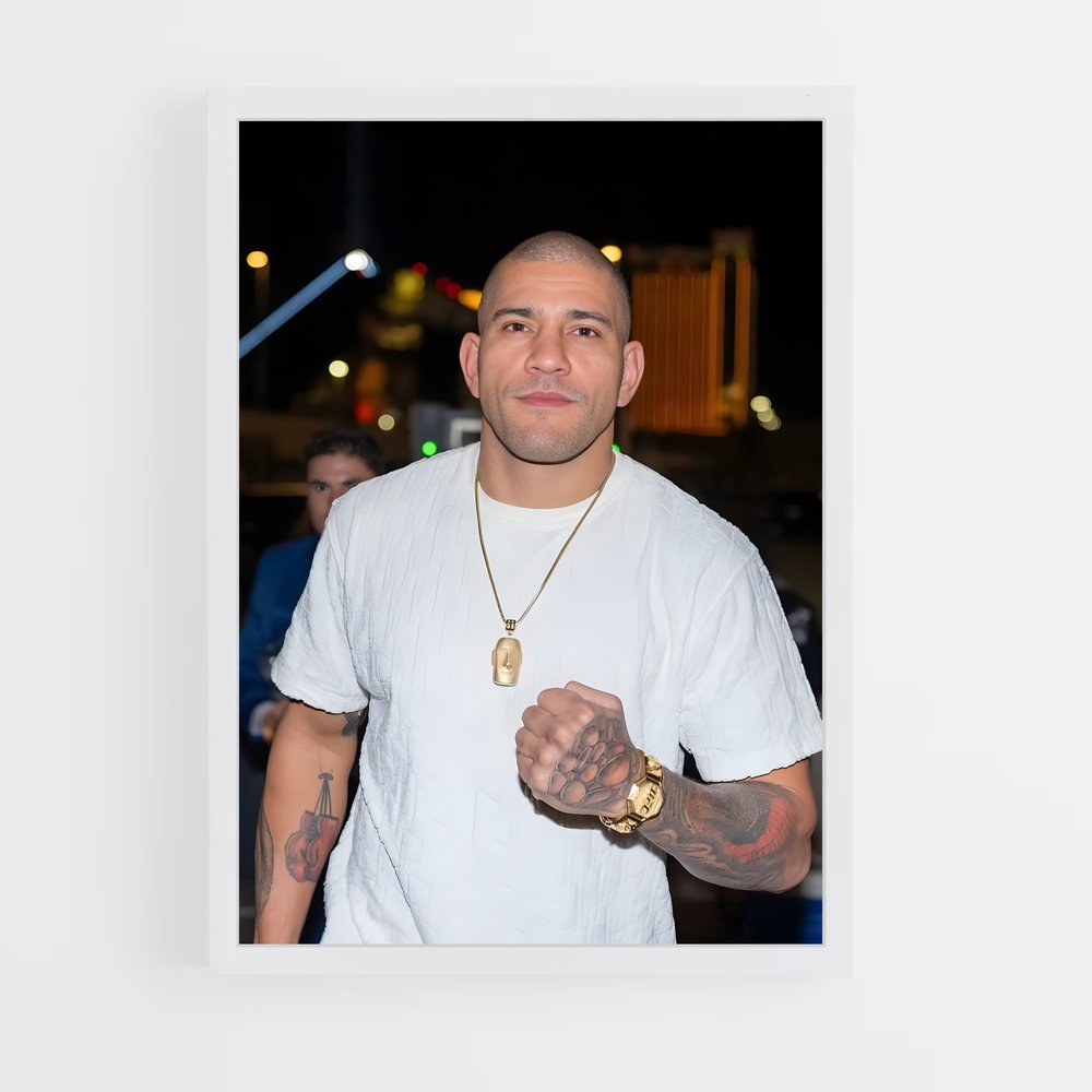 Poster Alex pereira individuelle – affiche MMA (vue 3)